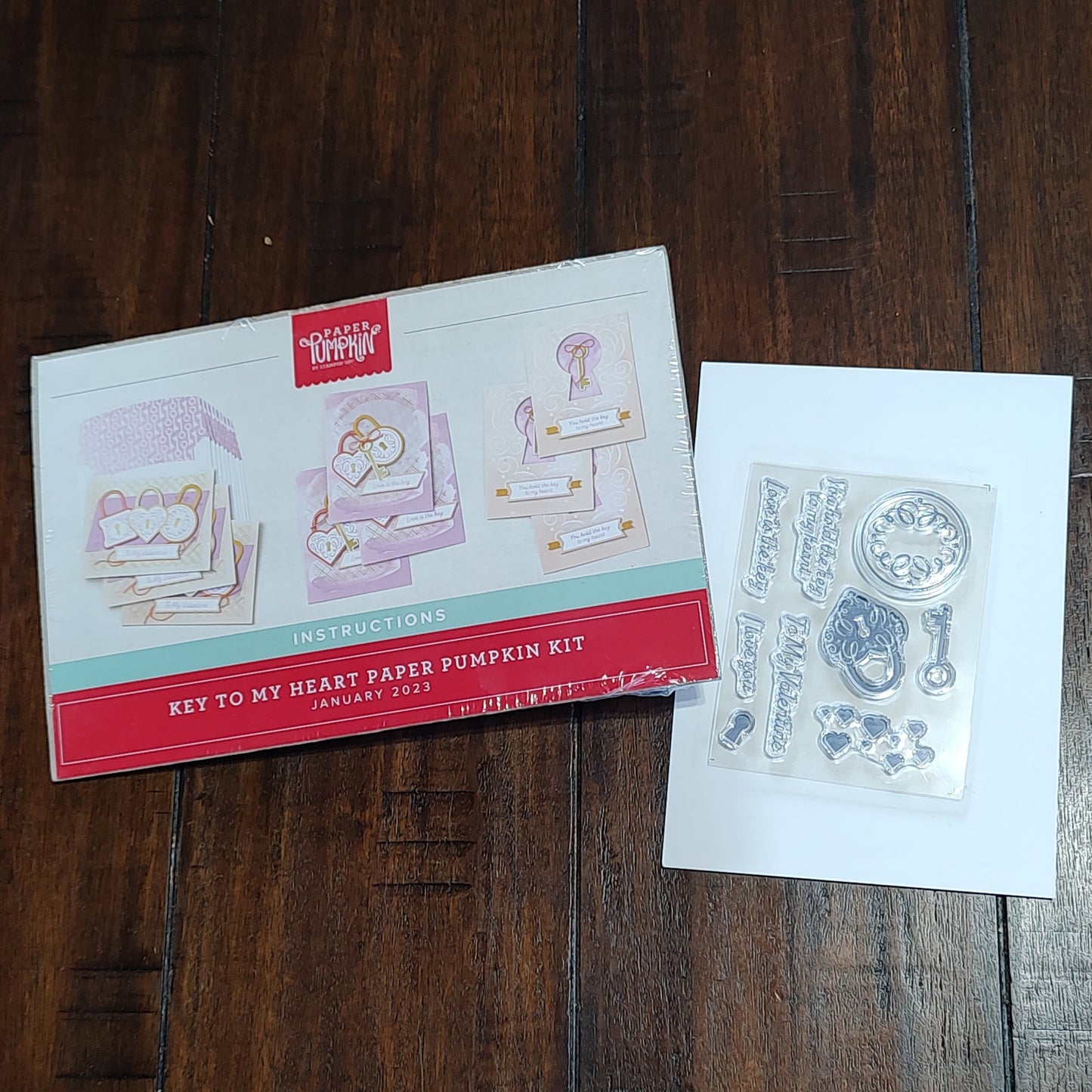 Key to My Heart Paper Pumpkin Kit