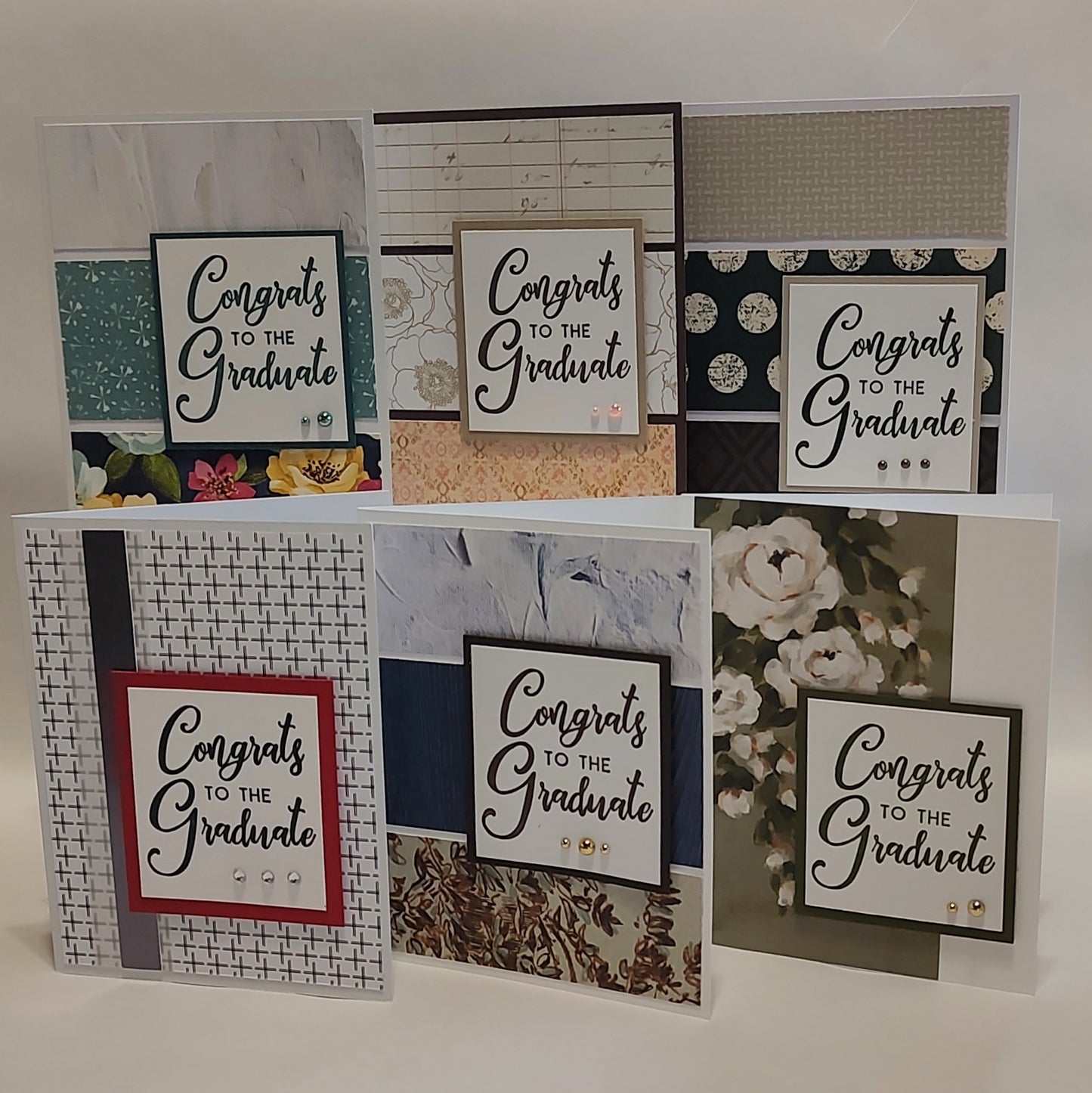 6 Count Handmade Cards- Graduation
