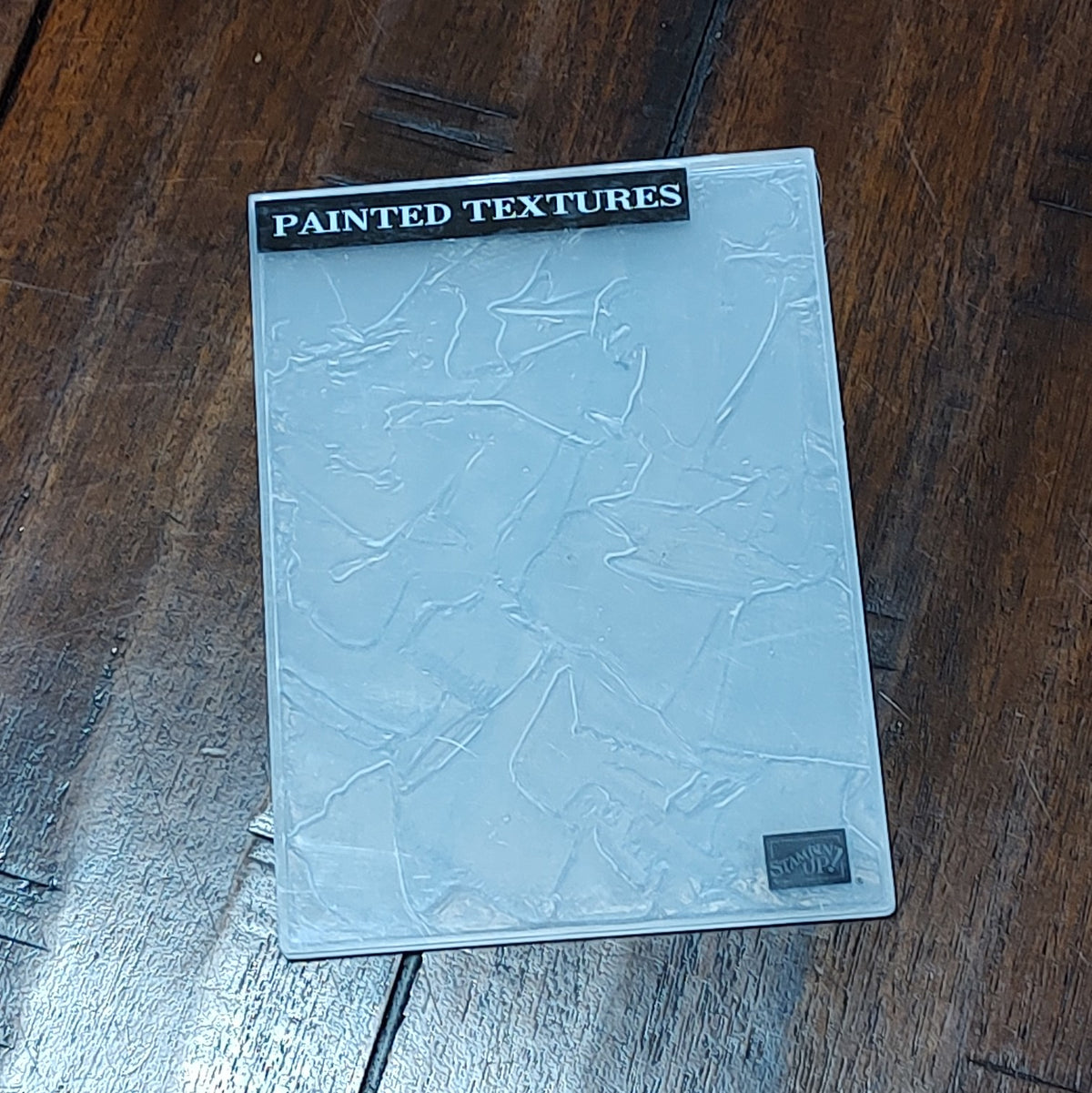 Painted Textures Embossing Folder