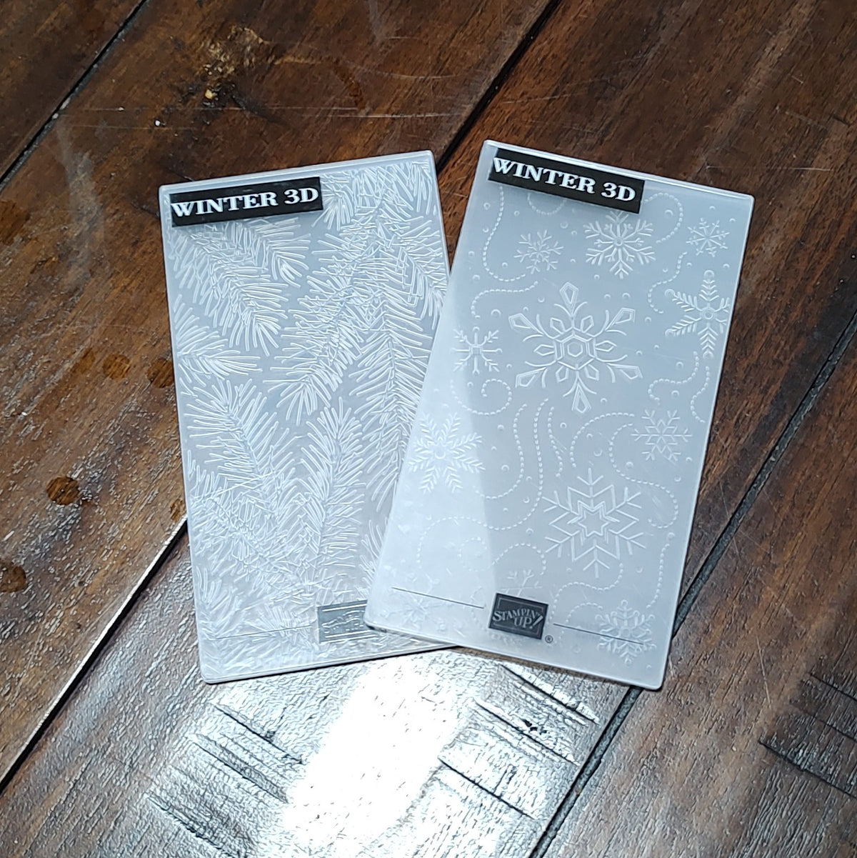 Winter 3D Embossing Folders