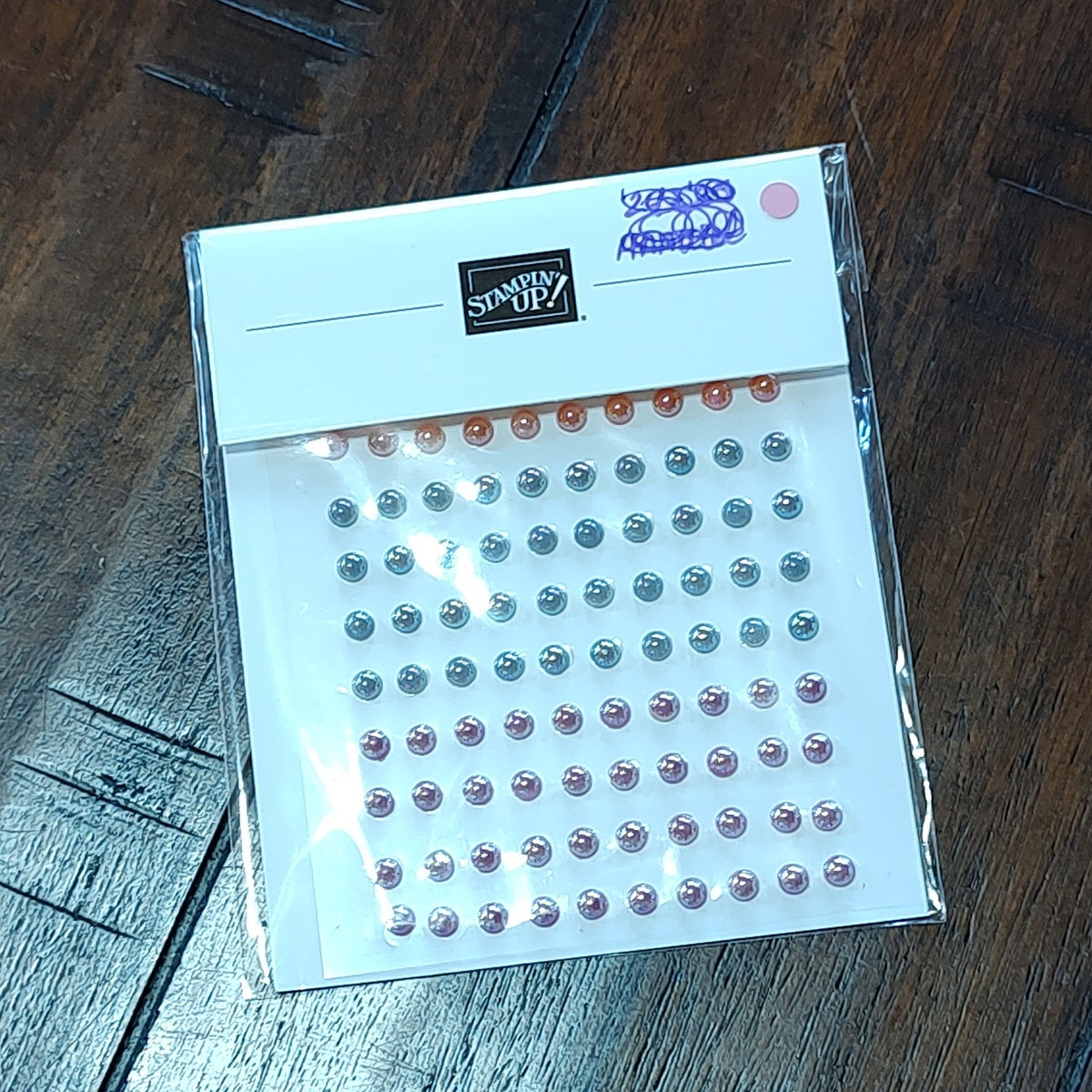 Embellishment - Adhesive Backed Pearl Trio