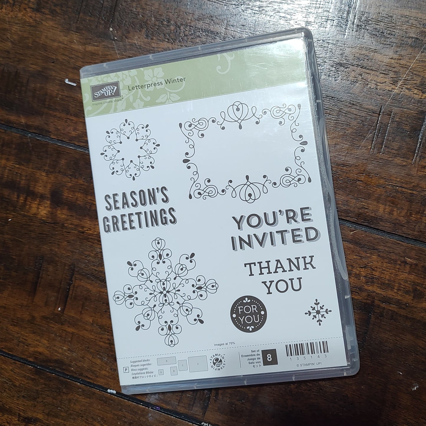 Letterpress Winter