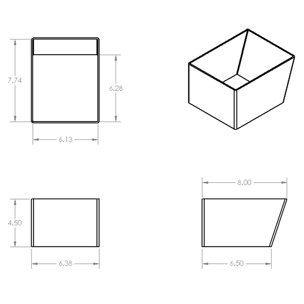 Slanted Box – The Country Hive