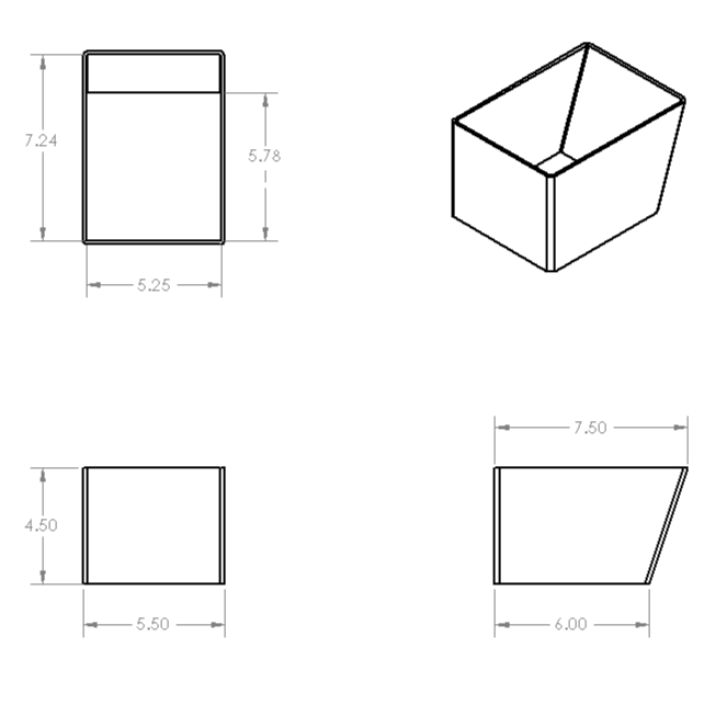 Slanted Box – The Country Hive