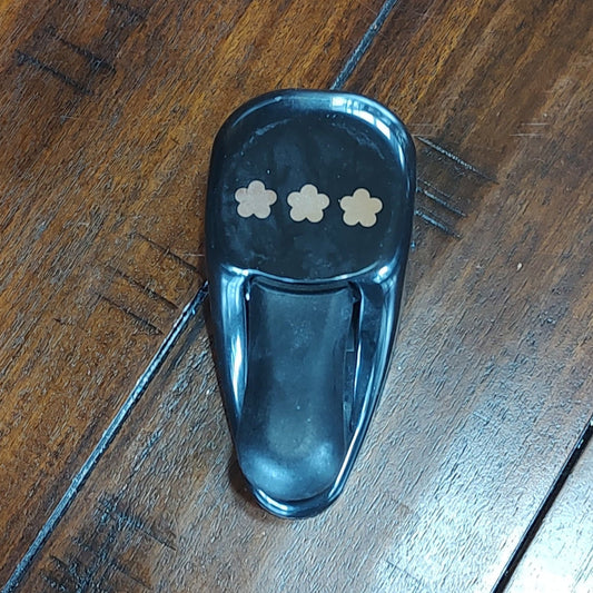 3 Border Flower Whale Tail Punch