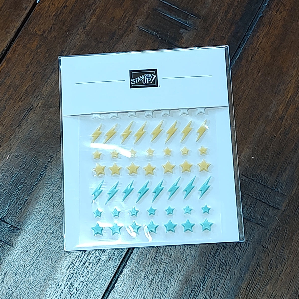 Embellishment - Adhesive Backed Lightning & Stars