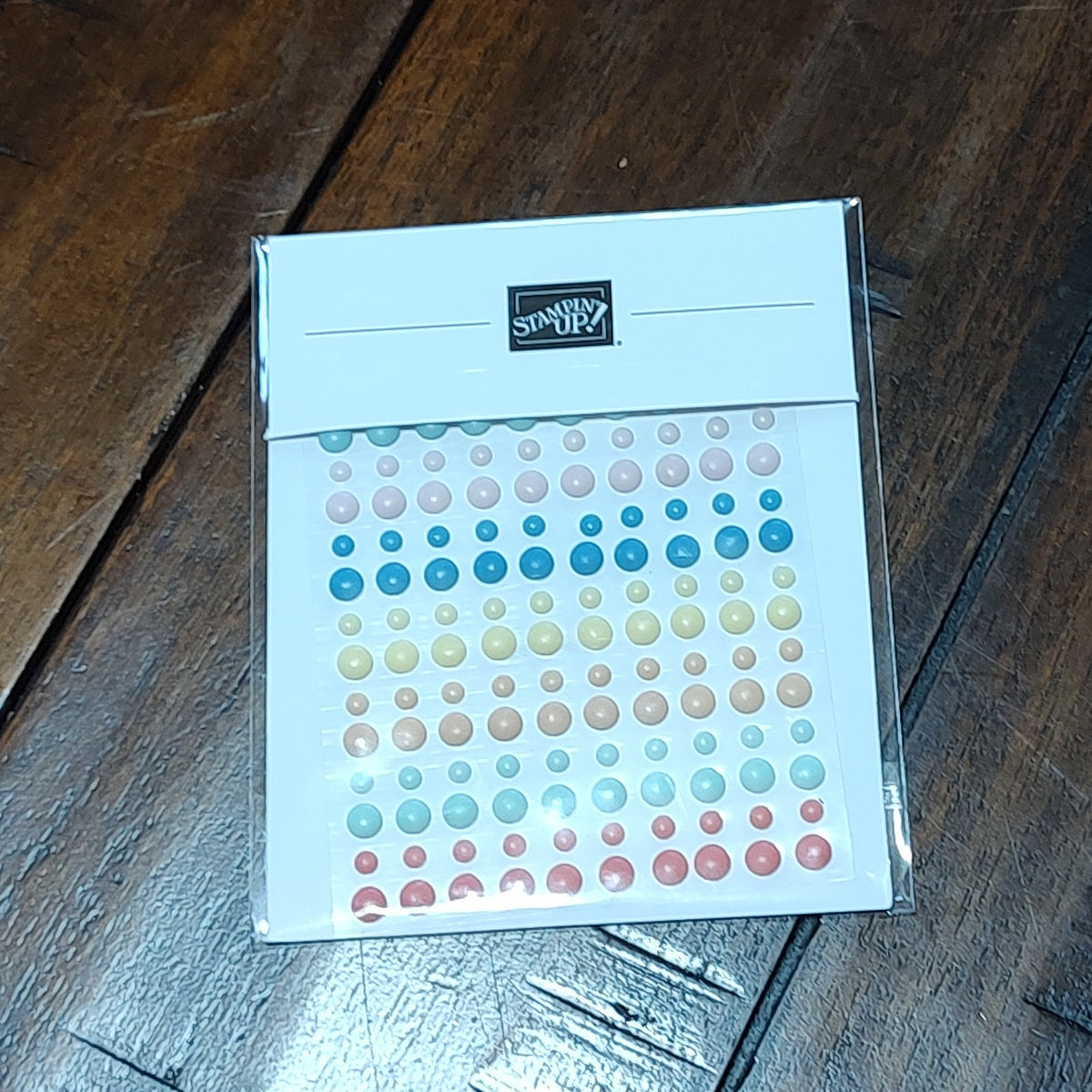 Embellishment - Rainbow Adhesive Backed Dots