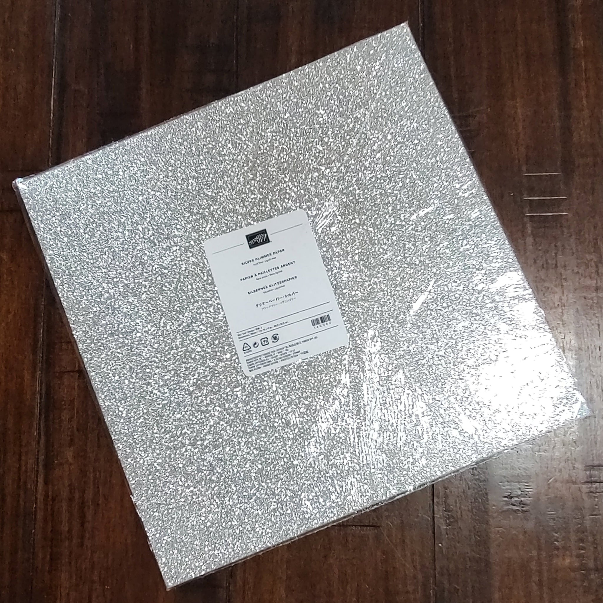 Silver Glimmer Paper