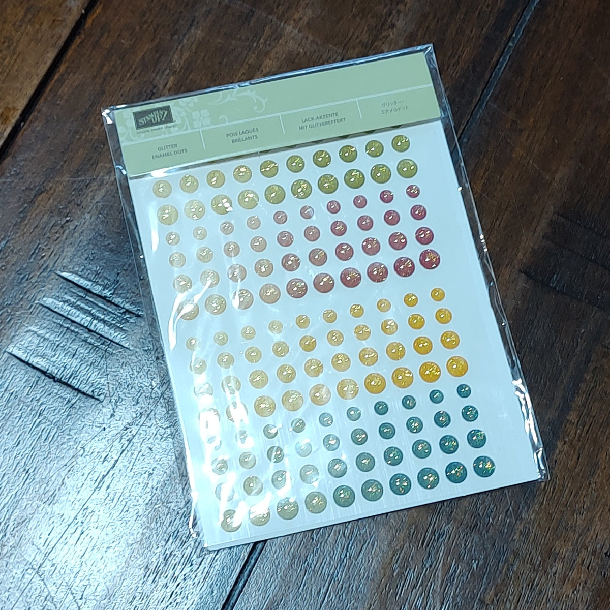 Embellishment - Glitter Enamel Dots