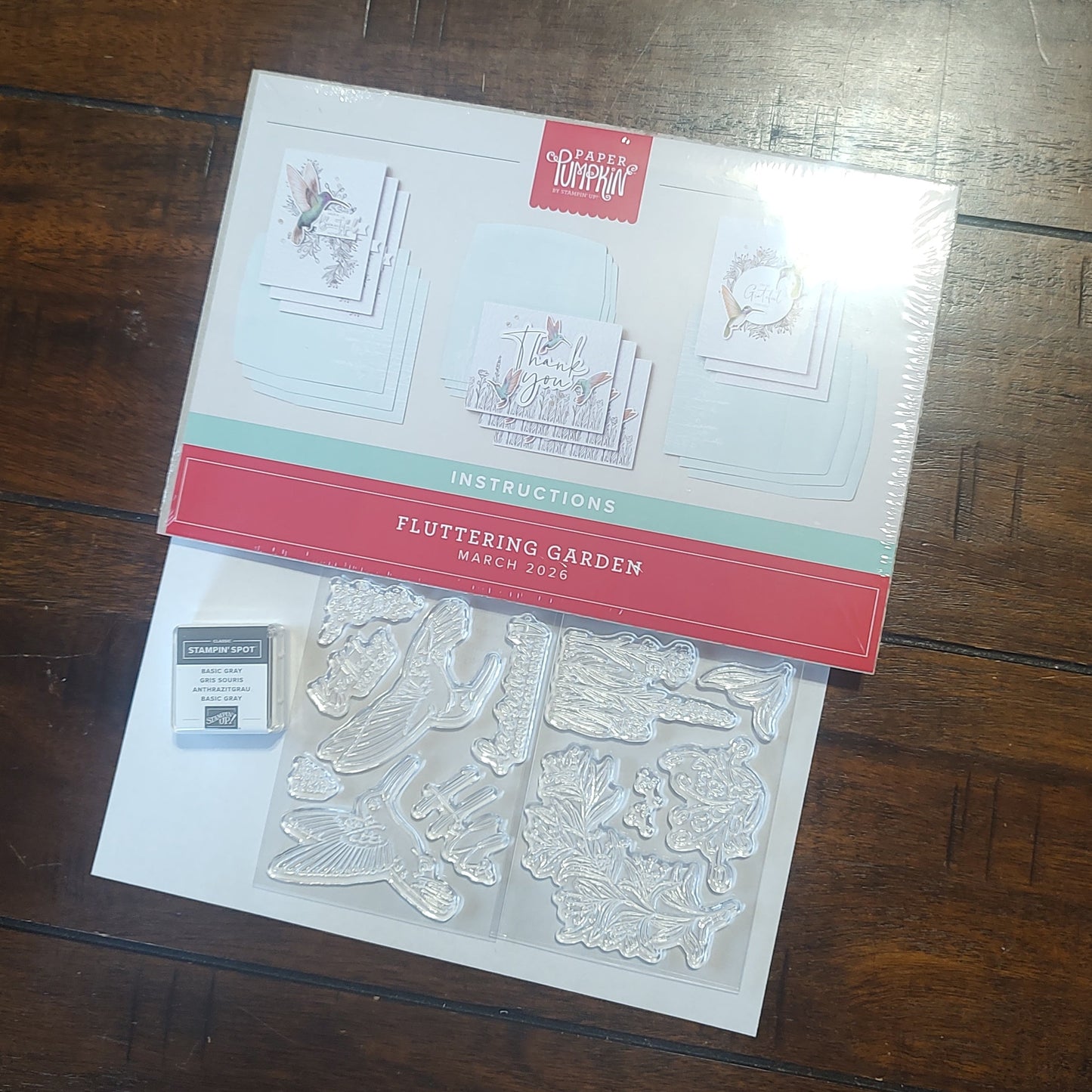 Fluttering Garden Paper Pumpkin Kit