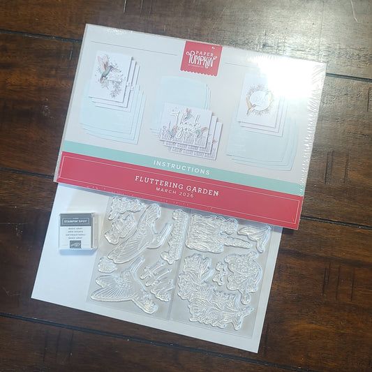 Fluttering Garden Paper Pumpkin Kit