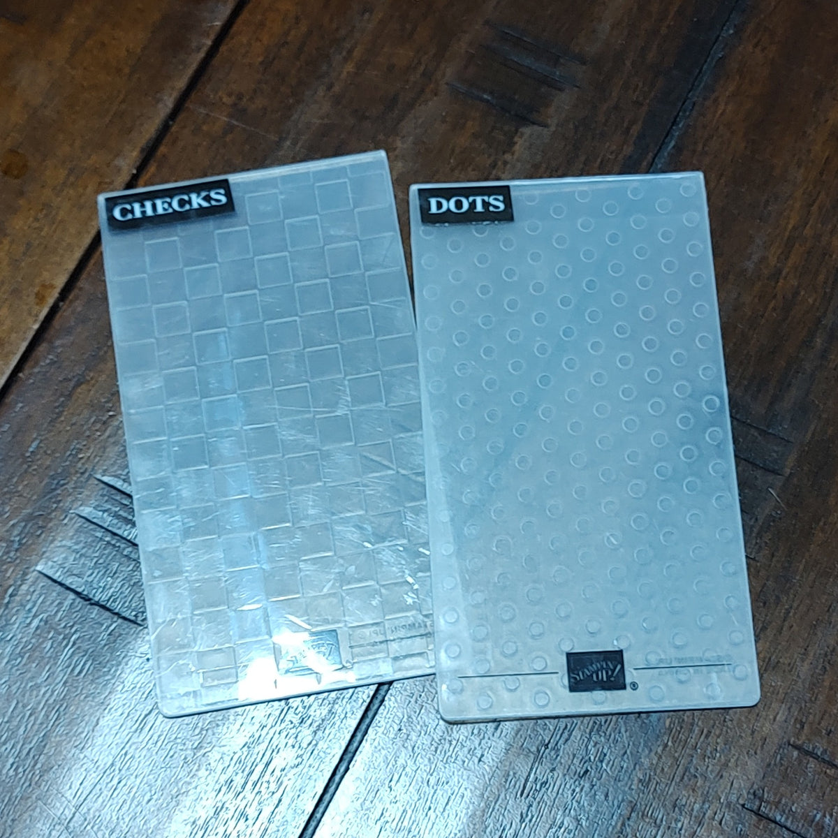Checks & Dots Embossing Folders