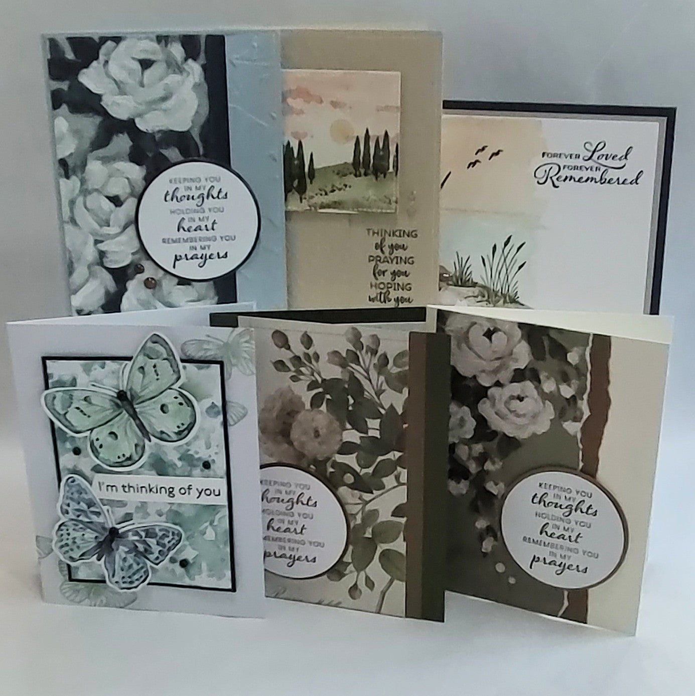 6 Count Handmade Cards- Sympathy