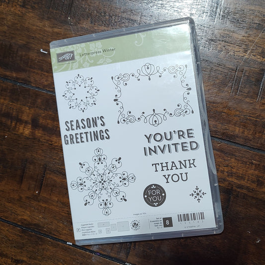 Letterpress Winter