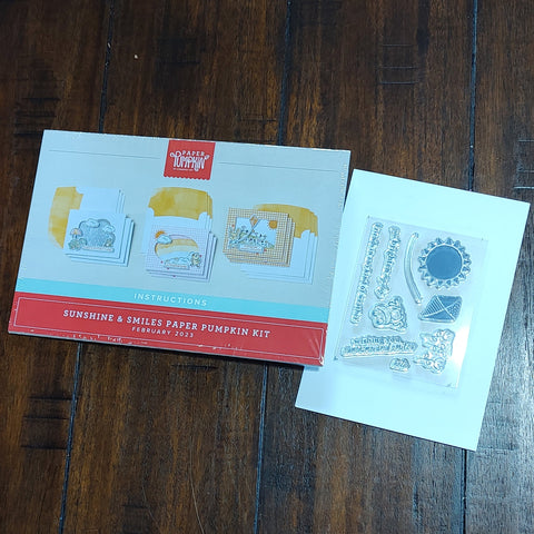 Sunshine & Smiles Paper Pumpkin Kit