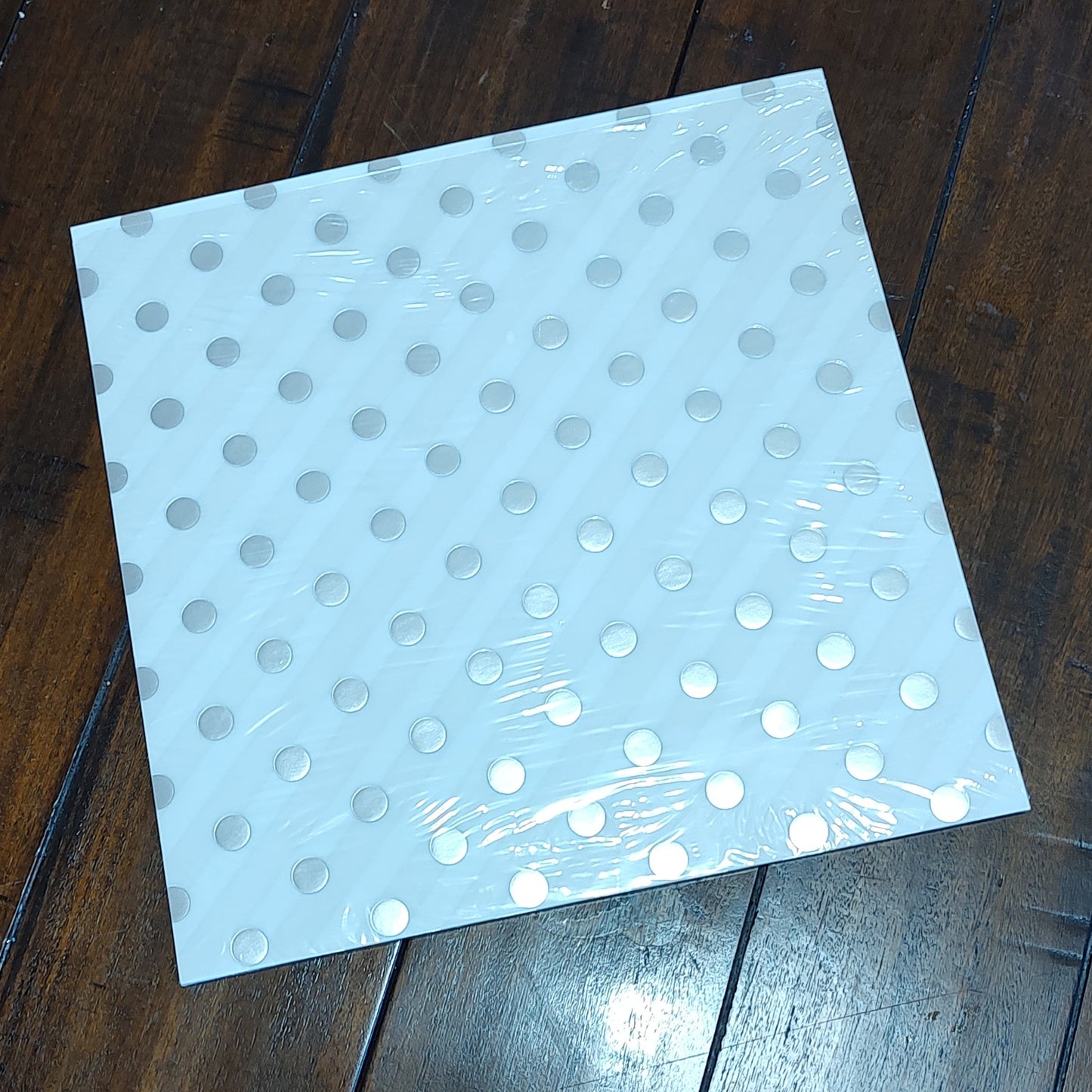 Silver Fancy Foil Designer Vellum