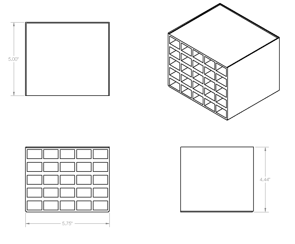 marker holder 25 slot