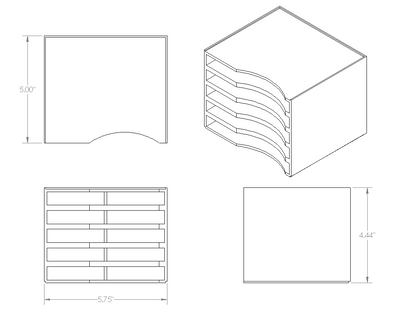 Open Storage - 5 stack